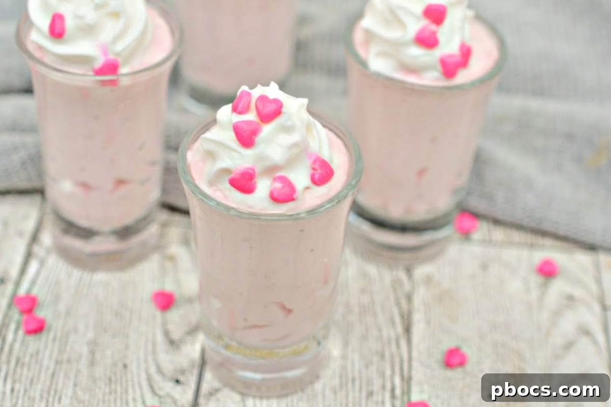 Keto Valentine's Day Shooters - Individual portions