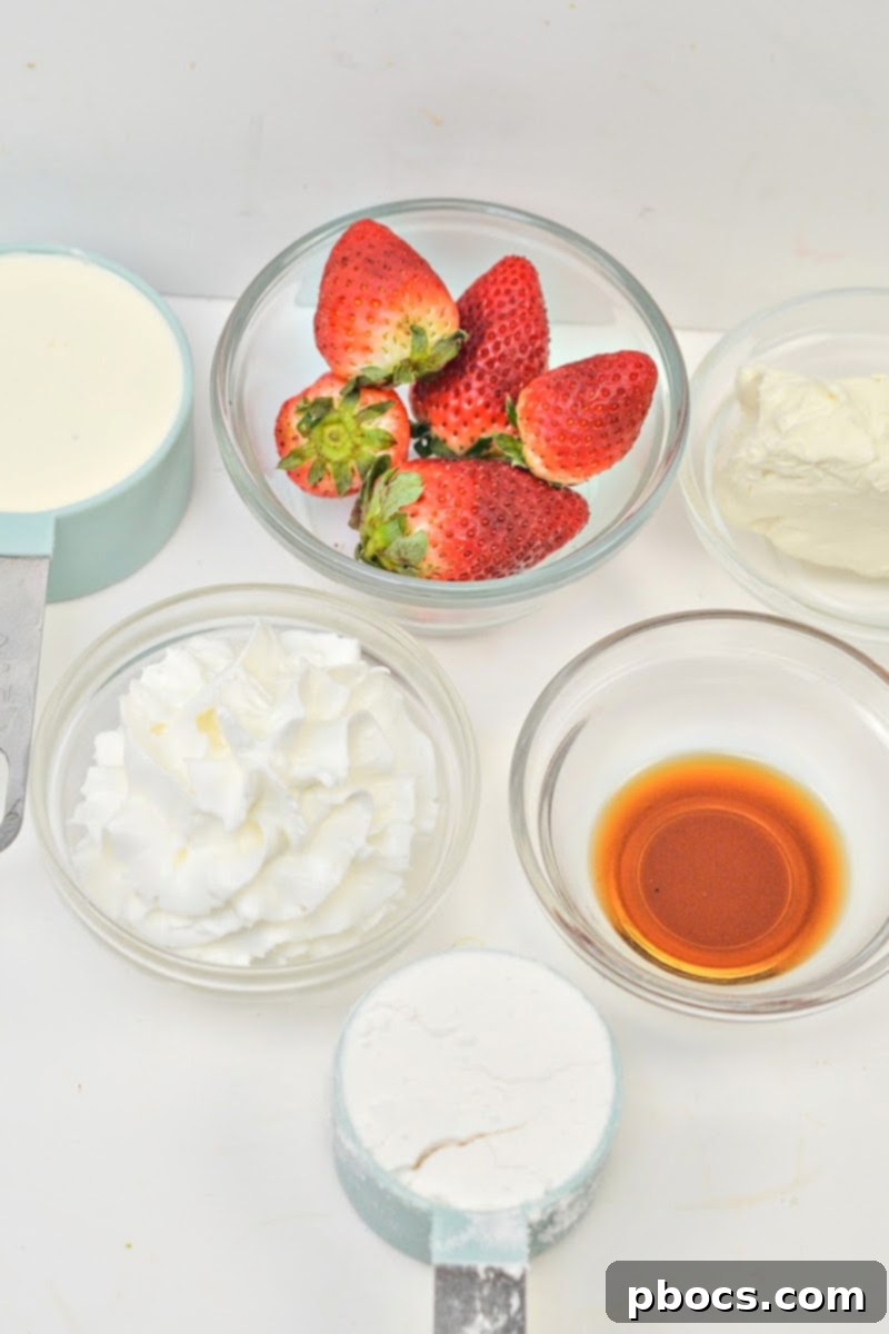 Keto Valentine's Day Shooters - A perfect blend of strawberry and cream