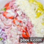 Keto Grinder Salad 13 Keto Grinder Salad