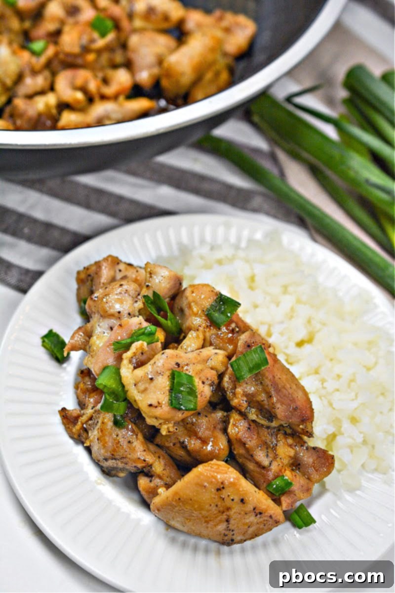 Keto Bourbon Chicken