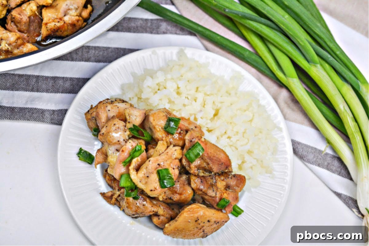 Keto Bourbon Chicken