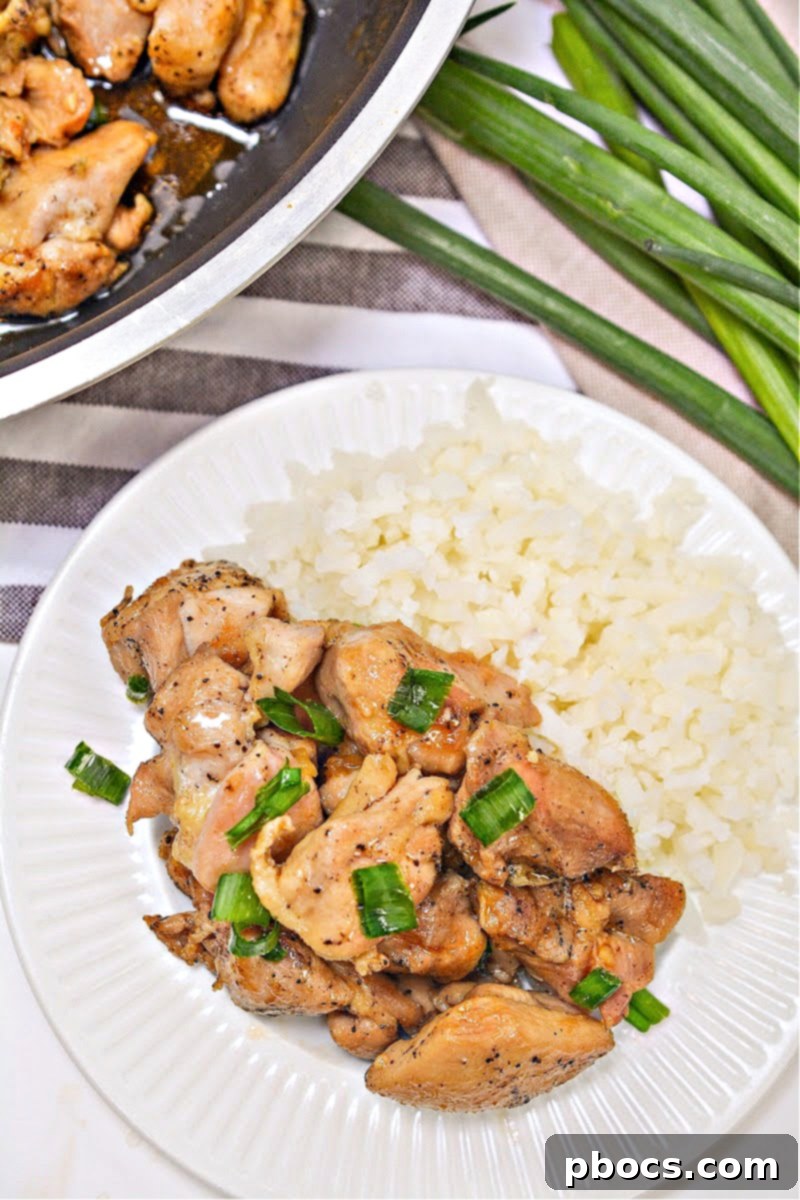 Keto Bourbon Chicken
