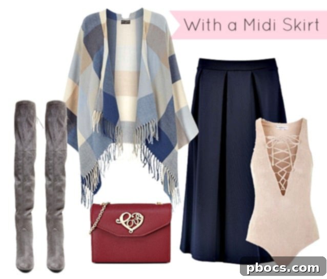 The Unexpected Layer: Styling Your One-Piece Swimsuit for Fall 5 How To Add a One Piece Swimsuit To Your Fall Outfits - Midi Skirt & Boots