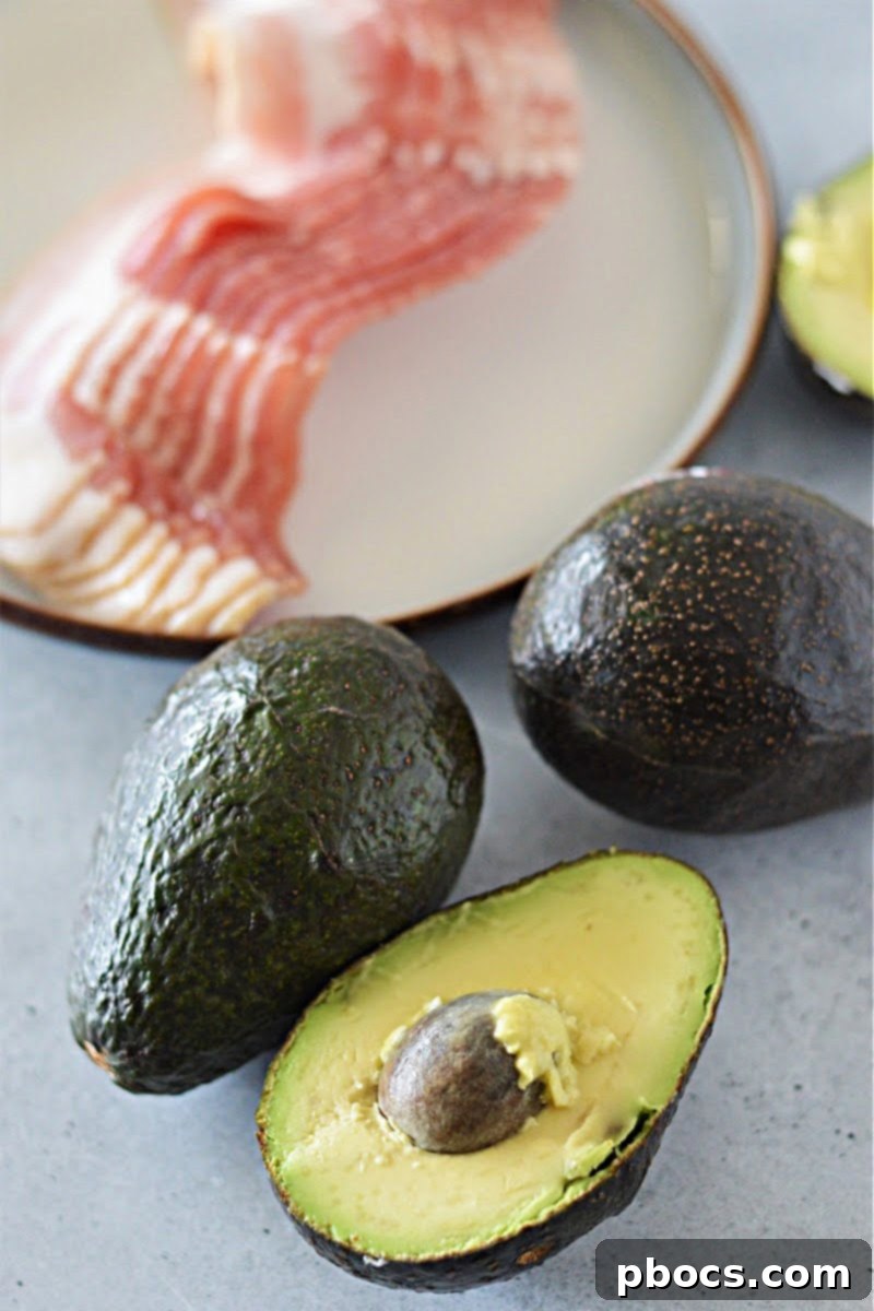 Keto Bacon Avocado Fries