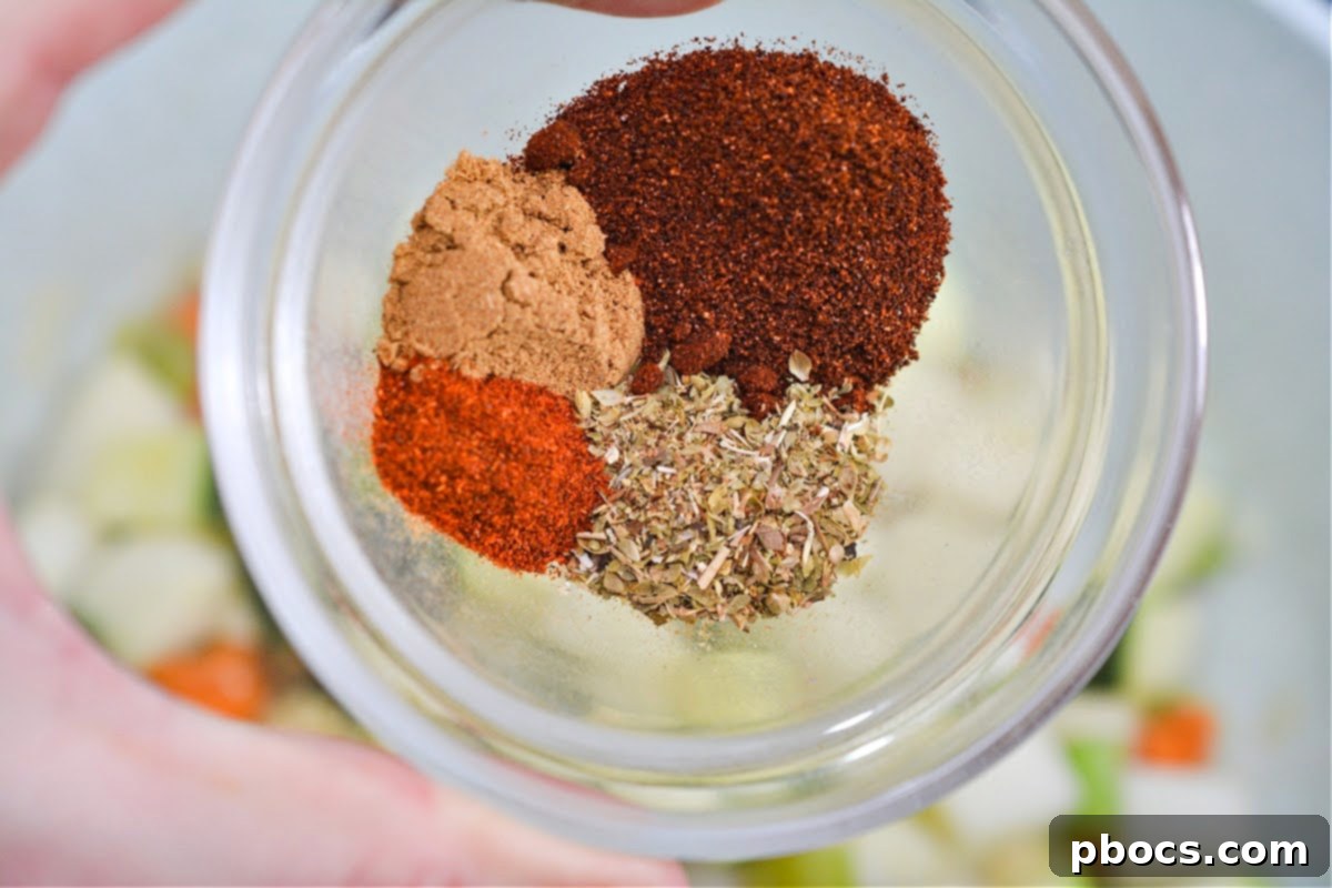 Sautéing vegetables in a pot for soup