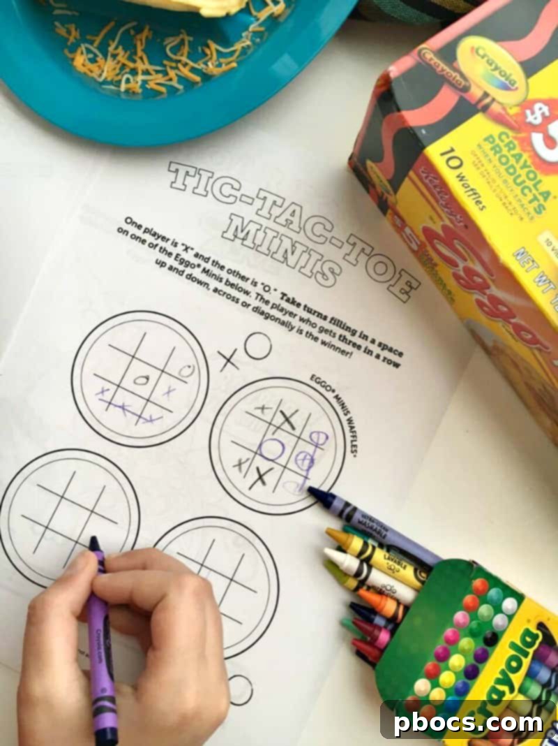 Kids holding and ready to eat their savory Eggo Waffle Tacos