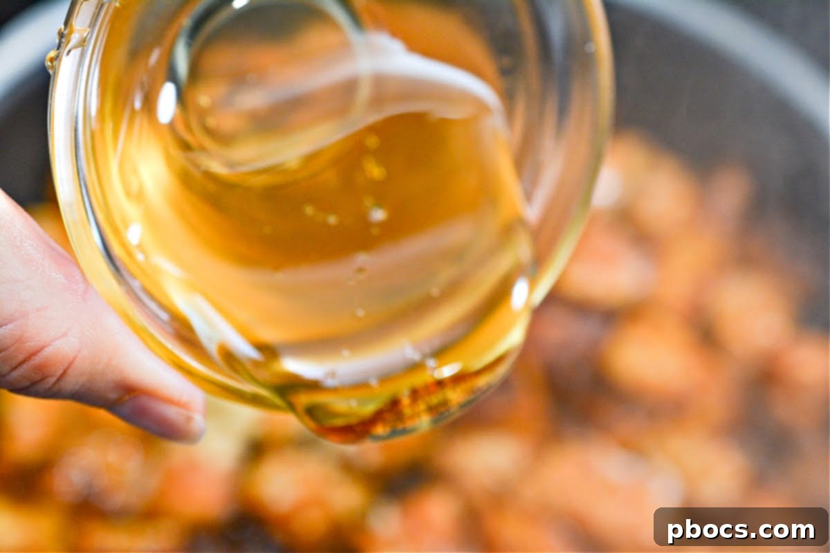 Keto Honey Garlic Pork Bites