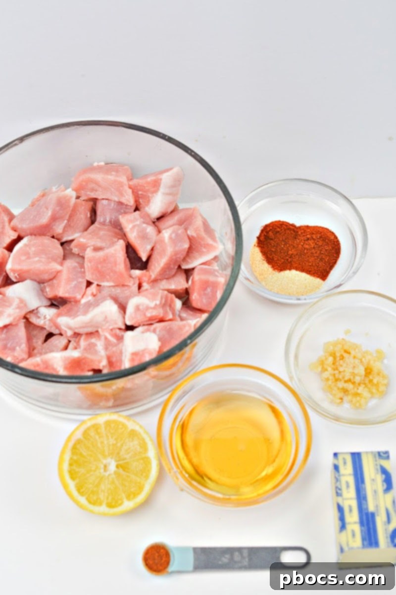 Keto Honey Garlic Pork Bites