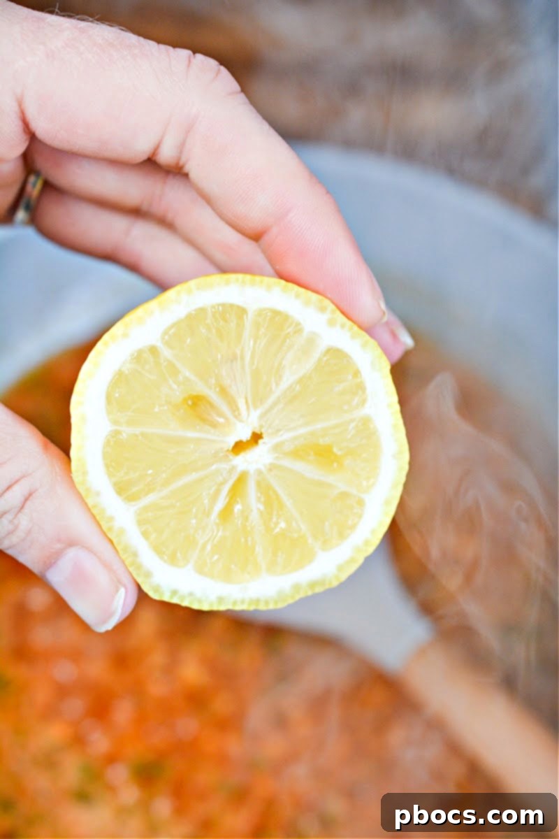 Preparing the sauce for Keto TikTok Egg Boil