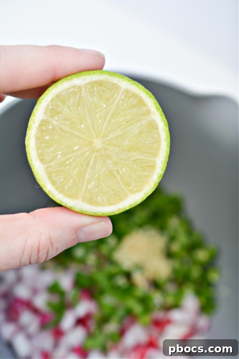 Zesty Keto Radish Salsa 8 Keto Radish Salsa