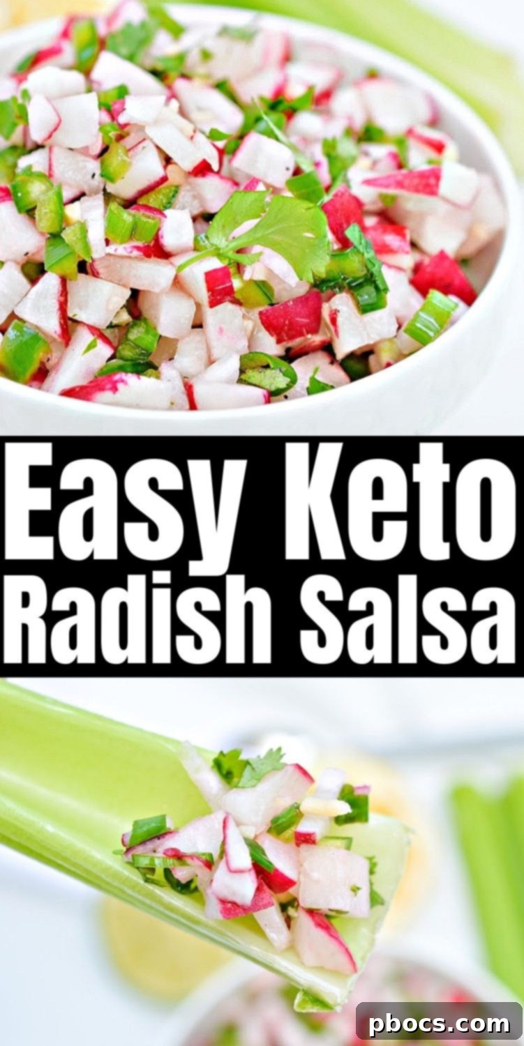 Zesty Keto Radish Salsa 10 Keto Radish Salsa