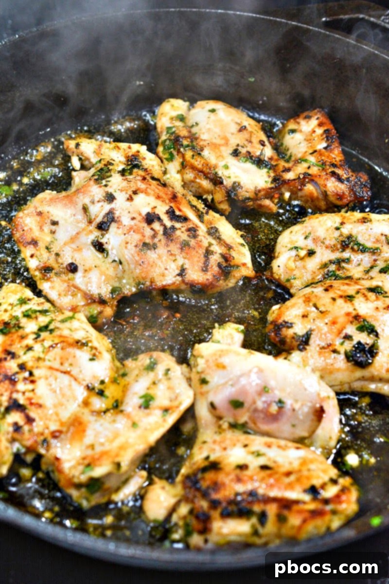 Keto Cilantro Lime Chicken Thighs