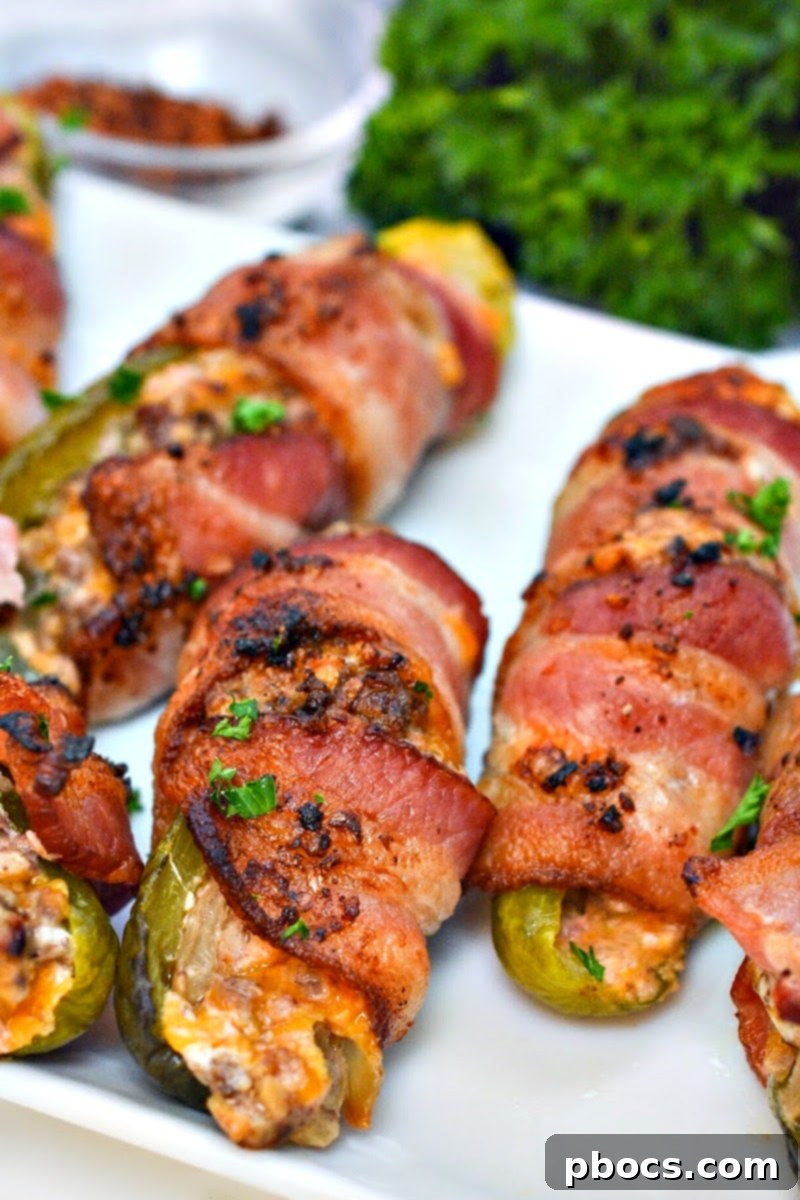 Keto Bacon Cheeseburger Pickle Bombs 5 Keto Bacon-Wrapped Cheeseburger Pickle Poppers