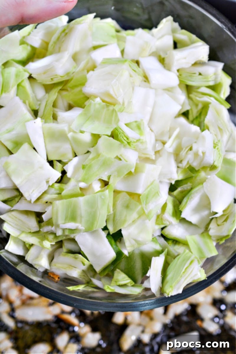 Shredded Cabbage