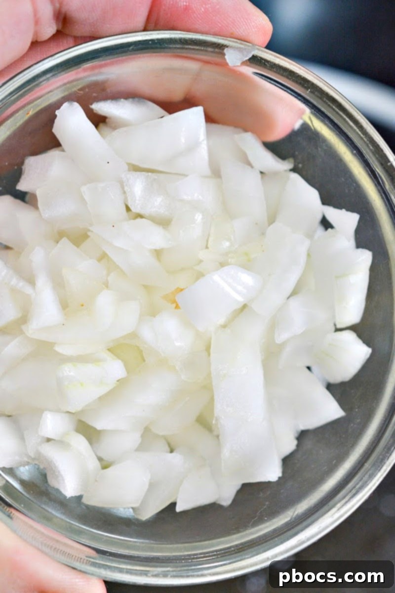 Diced Onions