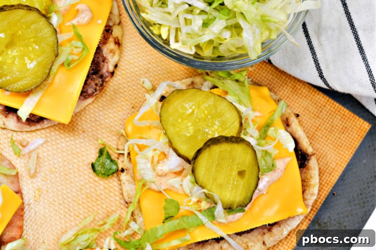 Keto Big Mac Smash Burger