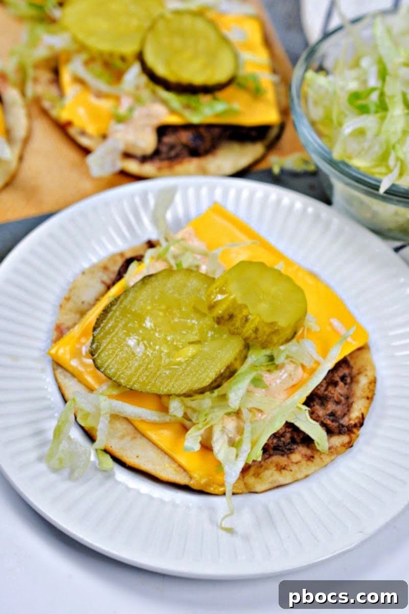 Keto Big Mac Smash Burger