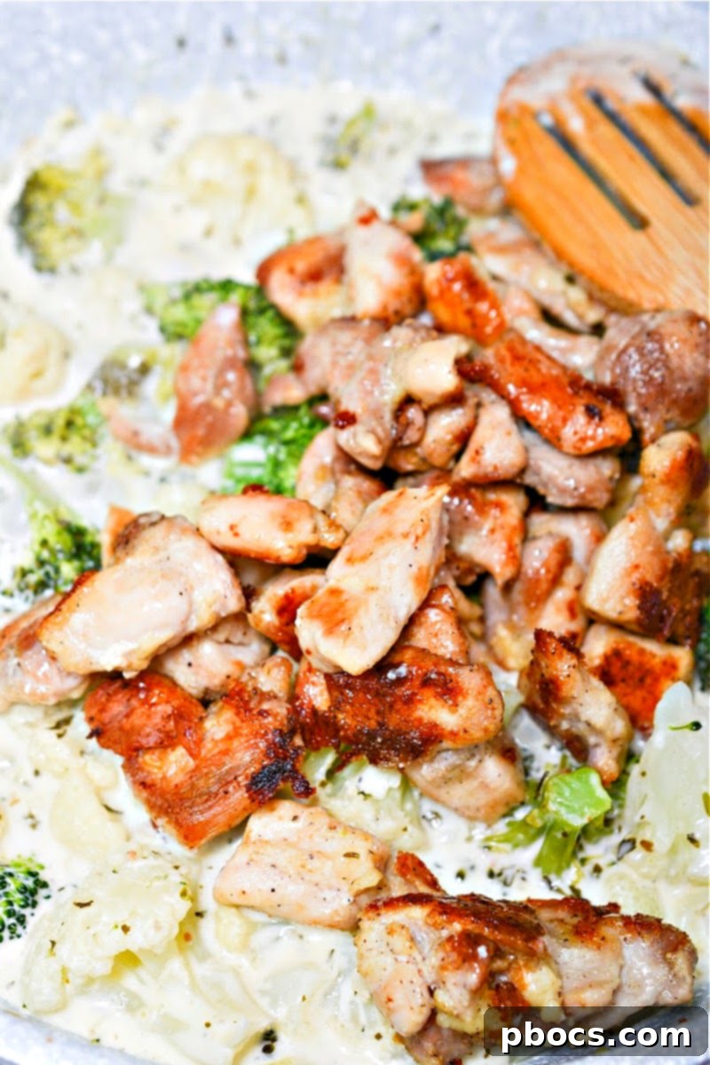 Step 7: Return Chicken to Skillet