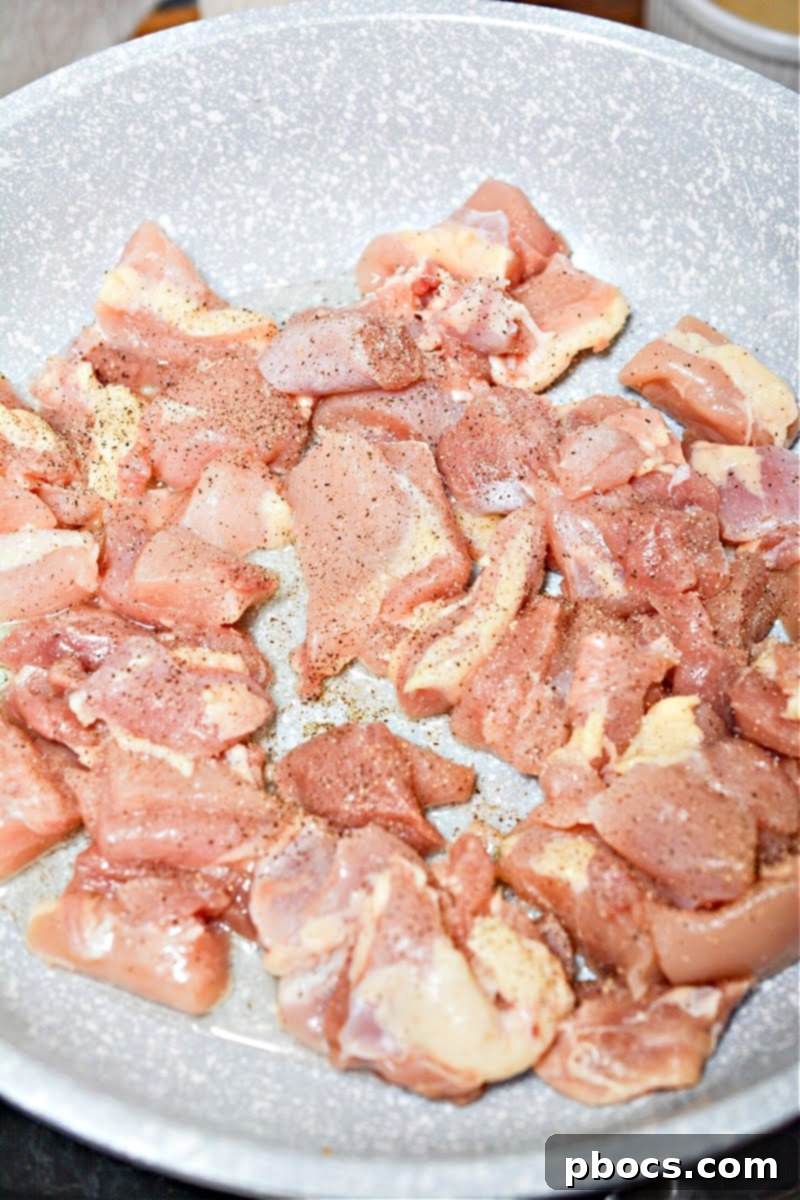 Step 2: Season Chicken Thighs