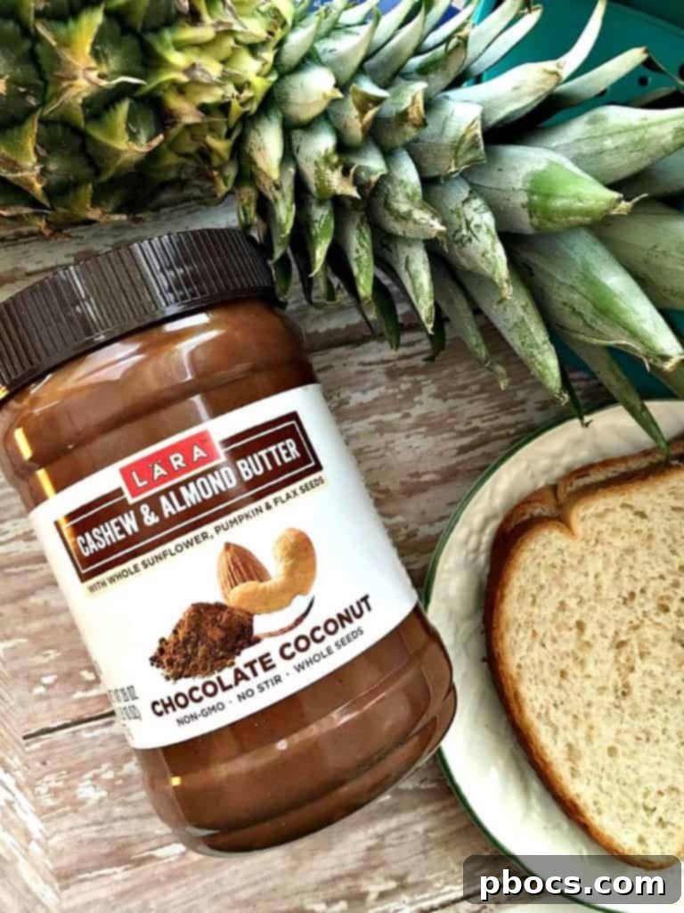 Collection of LÄRA Nut Butter jars in Chocolate Coconut and Banana Nut flavors, ready to be enjoyed