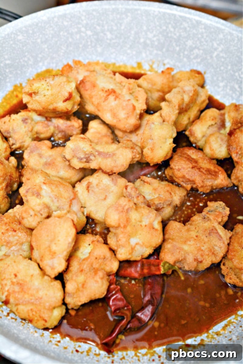 Keto Spicy General Tso Chicken