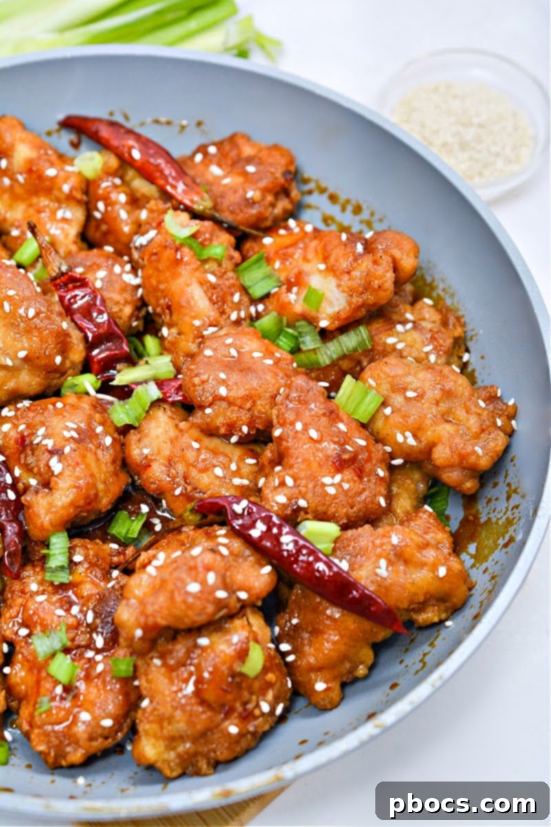 Keto Spicy General Tso Chicken