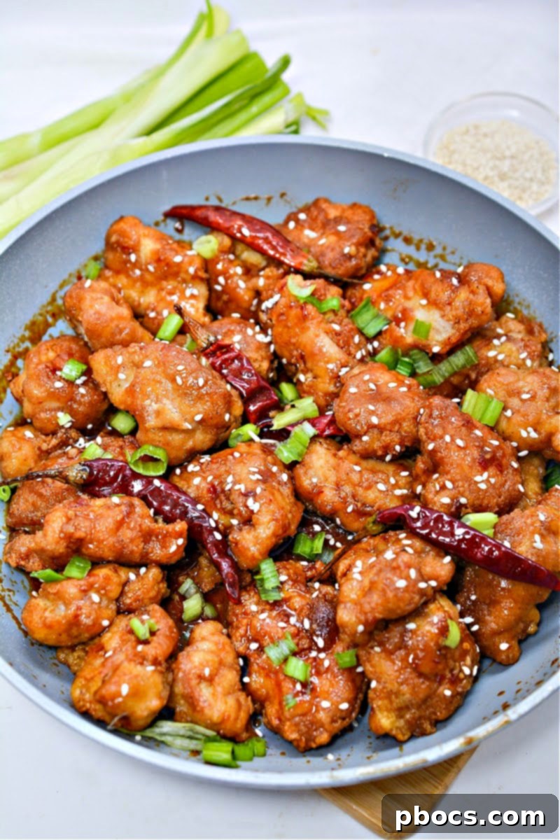 Keto Spicy General Tso Chicken