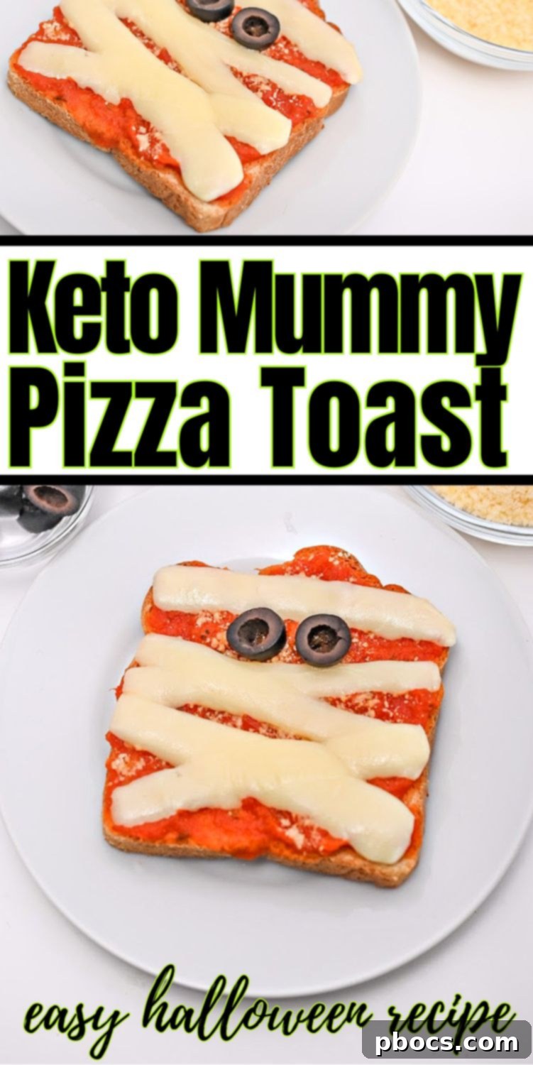 Keto Wrapped Pizza Toast 13 Keto Mummy Pizza Toast