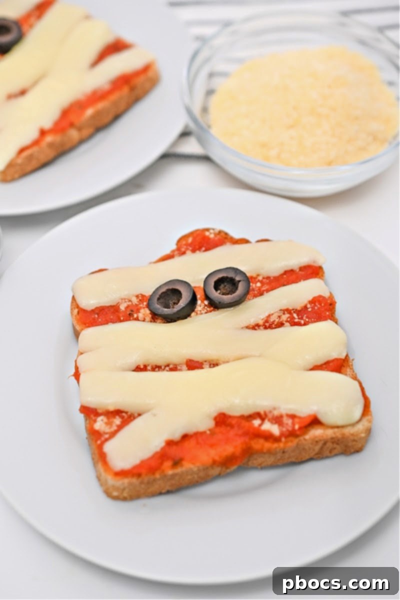 Keto Wrapped Pizza Toast 8 Keto Mummy Pizza Toast