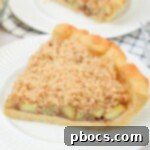 A slice of Keto Apple Pie