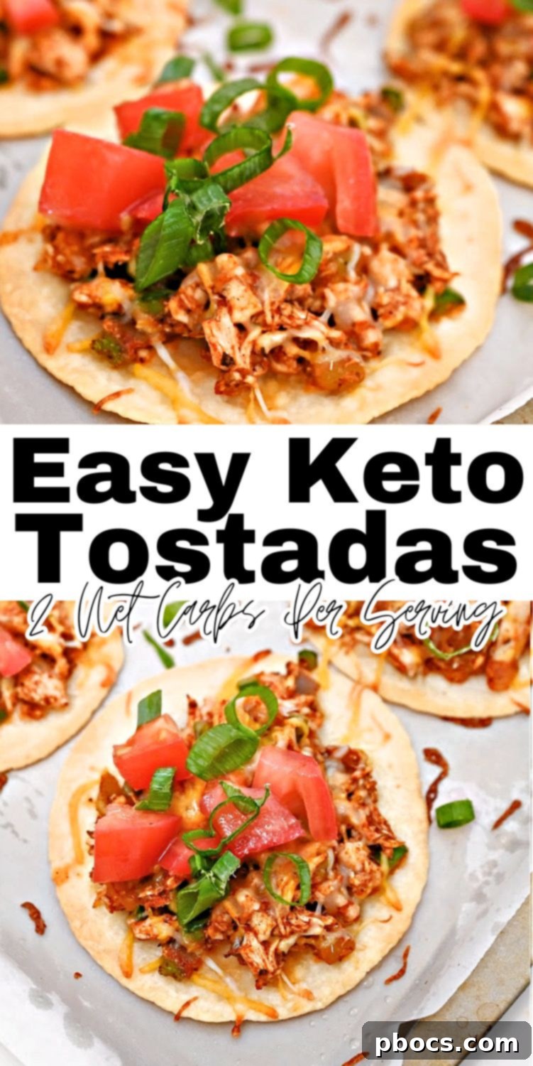 Crispy Keto Tostadas 16 Keto Tostadas Pin for Pinterest