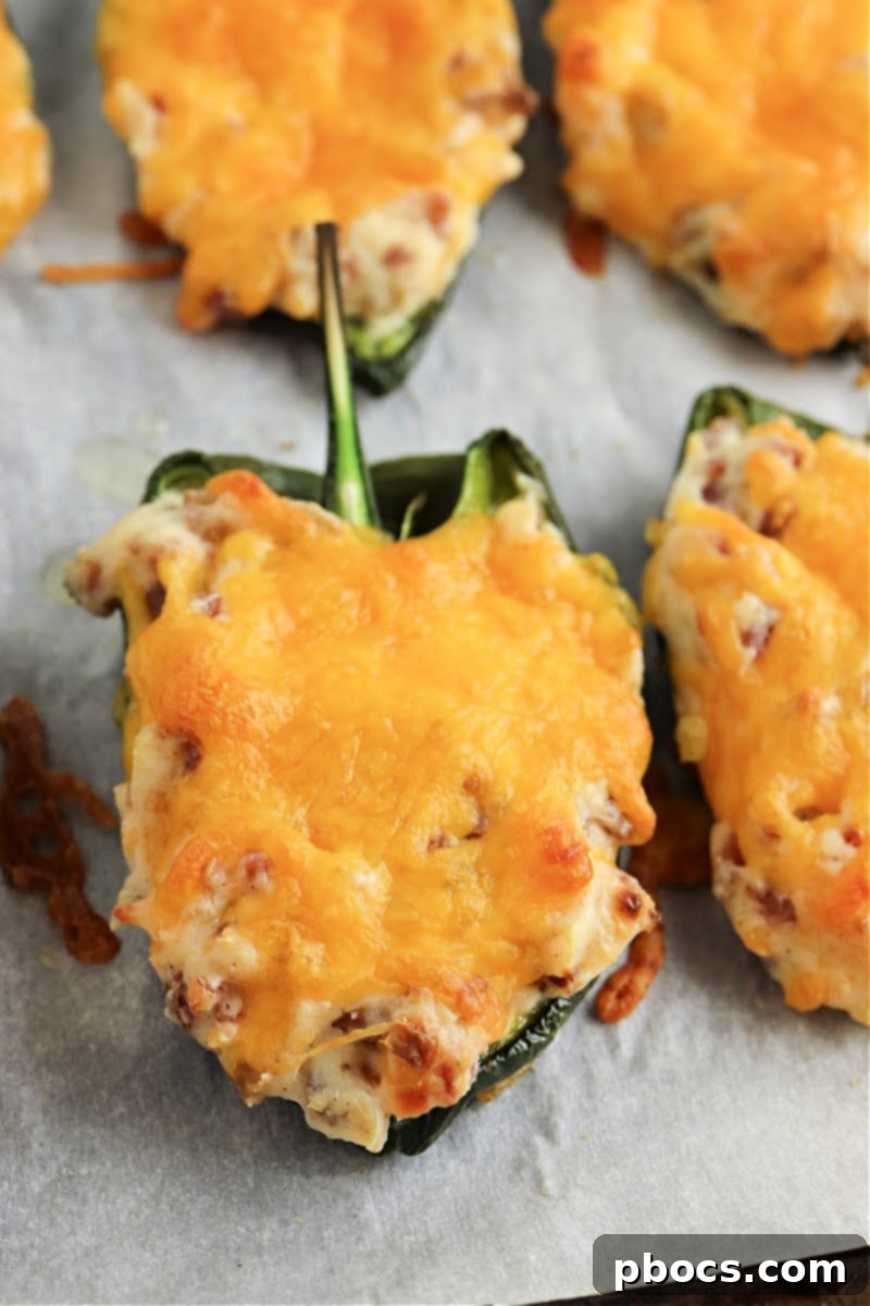 Low-Carb Poblano Poppers