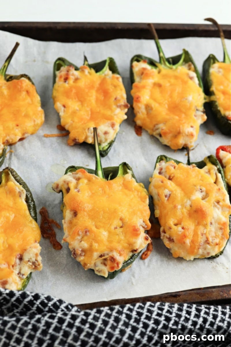 Low-Carb Poblano Poppers