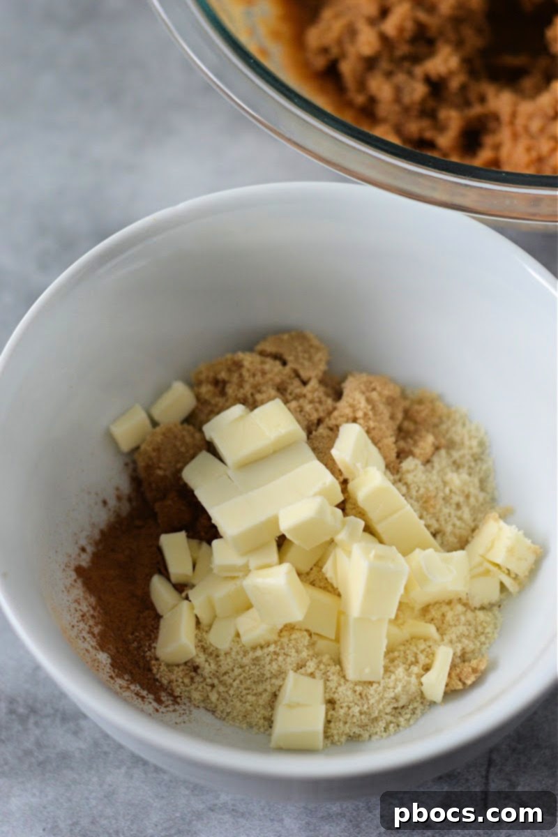 Making indentations on cookies for topping
