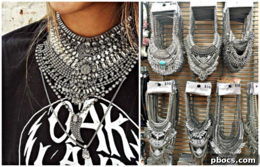 Fall Style Inspiration - Layering with a statement necklace