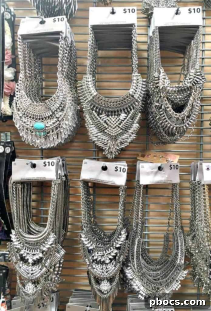 Walmart Statement Necklaces - Only $10 for a bold fall look