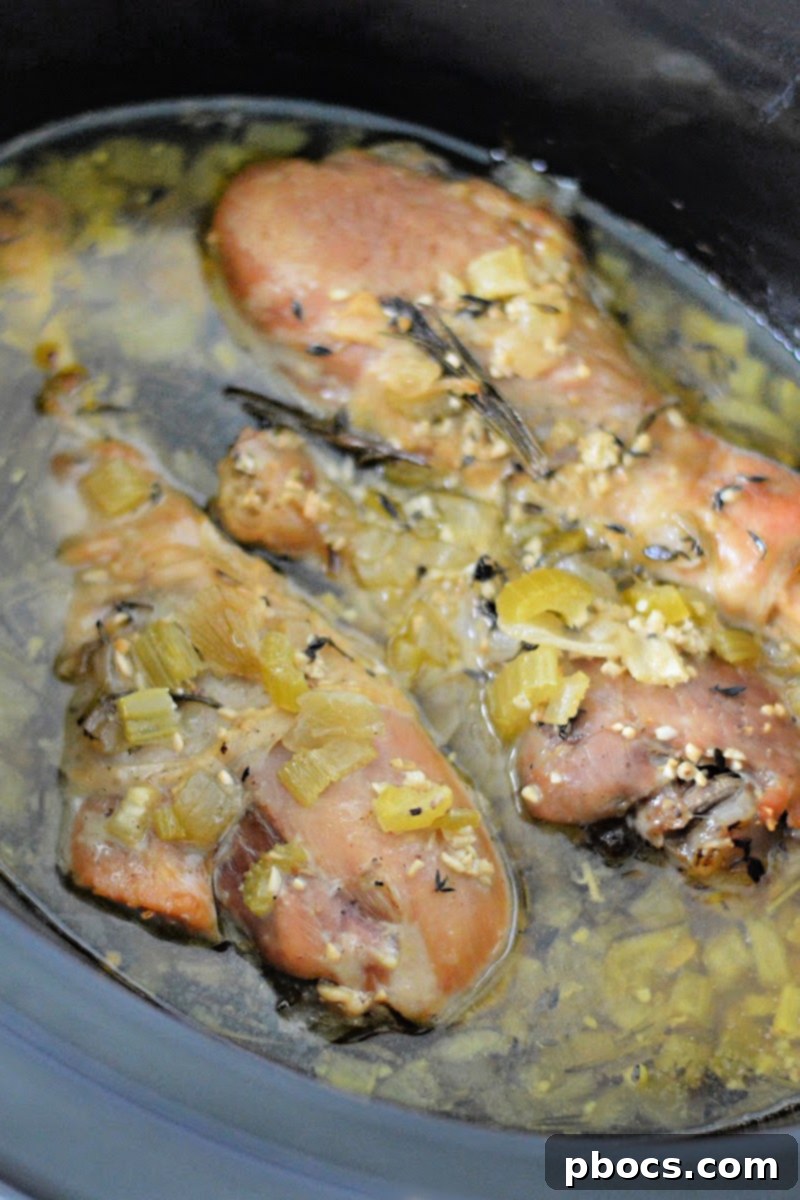 Tender Butter Basted Slow Cooker Turkey Legs 12 Slow Cooker Butter Basted Turkey Legs