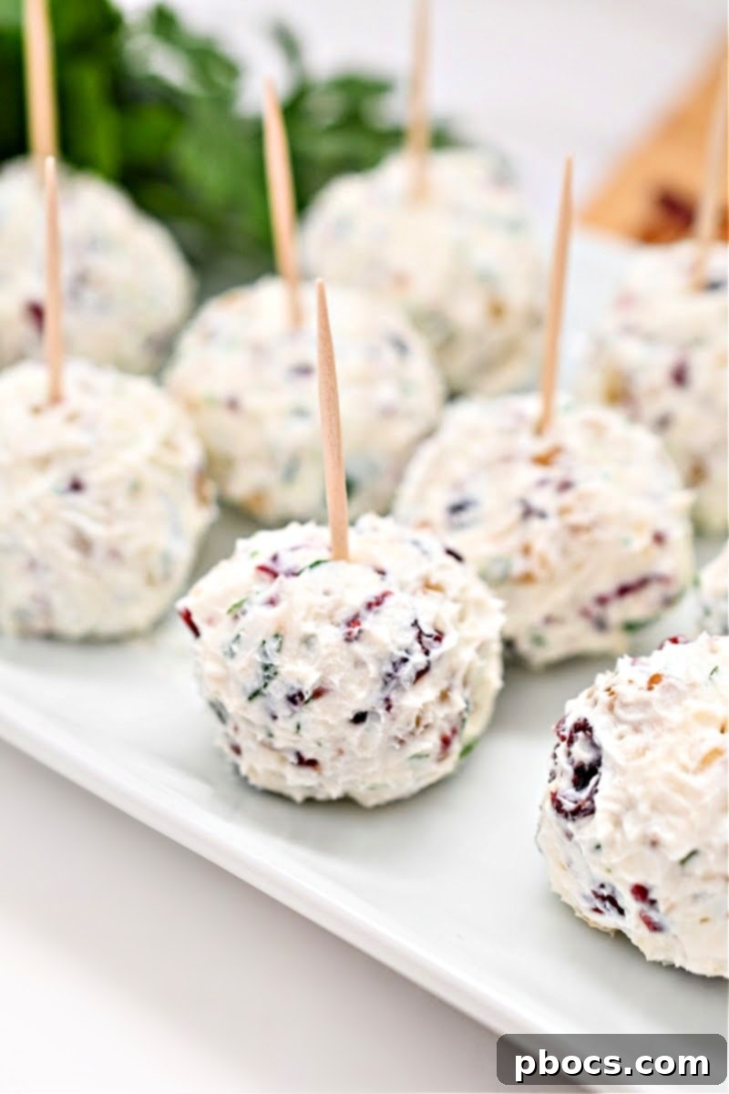 Creamy Goat Cheese Bites with Cranberry and Walnut (Low-Carb) 2 Low-Carb Cranberry and Walnut Goat Cheese Balls