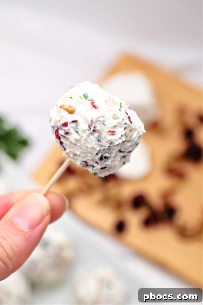 Creamy Goat Cheese Bites with Cranberry and Walnut (Low-Carb) 6 Low-Carb Cranberry and Walnut Goat Cheese Balls