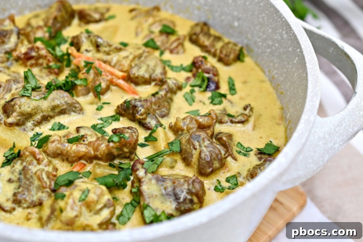 Keto Creamy Coconut Beef Curry 3 Low Carb Coconut Curry Beef Stew