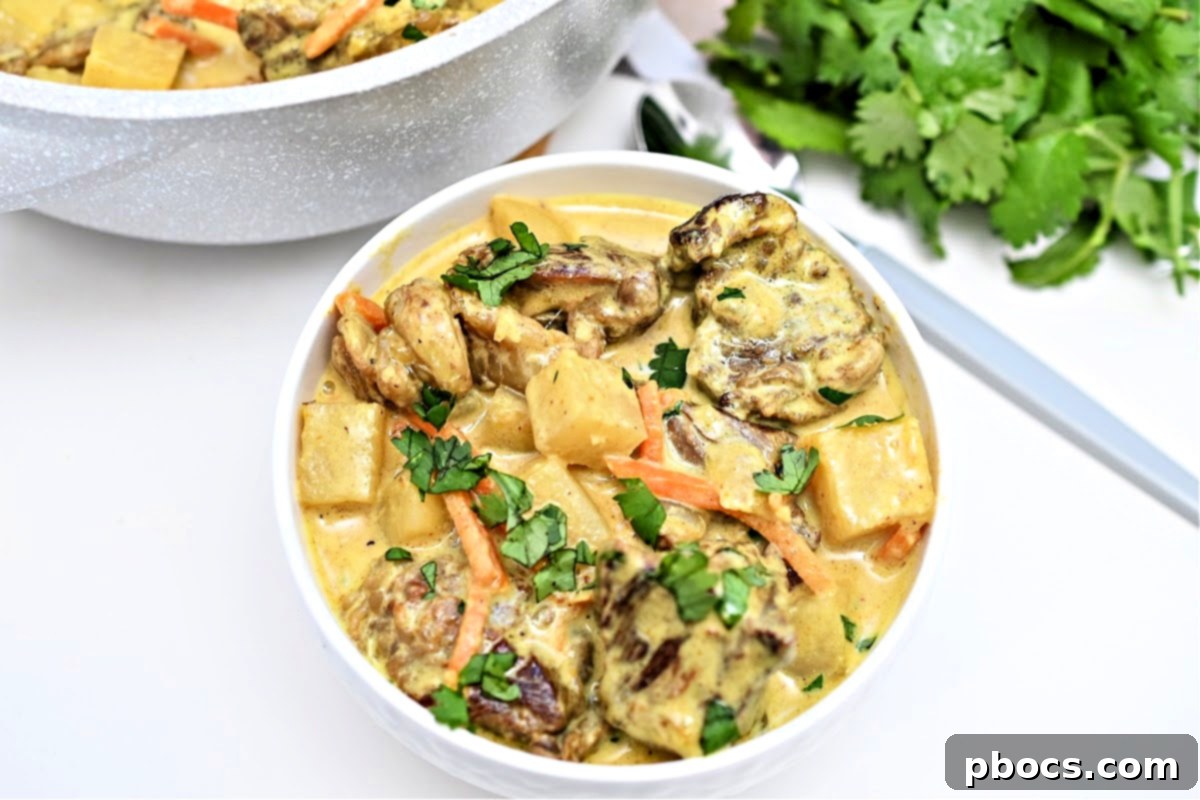 Keto Creamy Coconut Beef Curry 5 Low Carb Coconut Curry Beef Stew