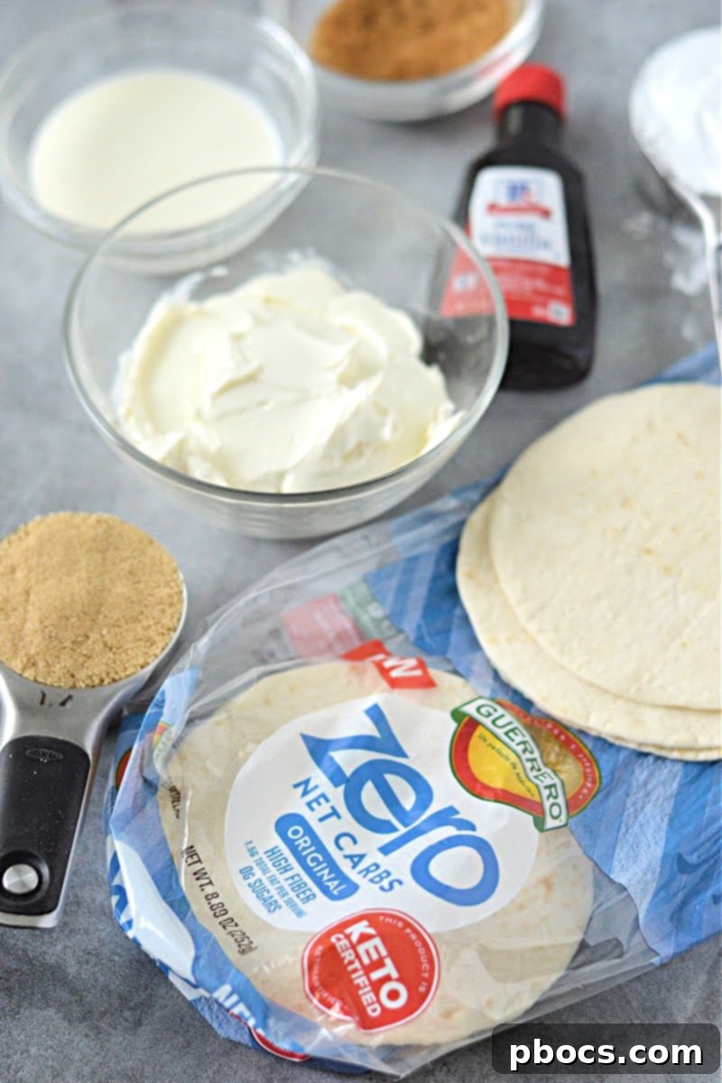 Keto Gingerbread Roll-Ups