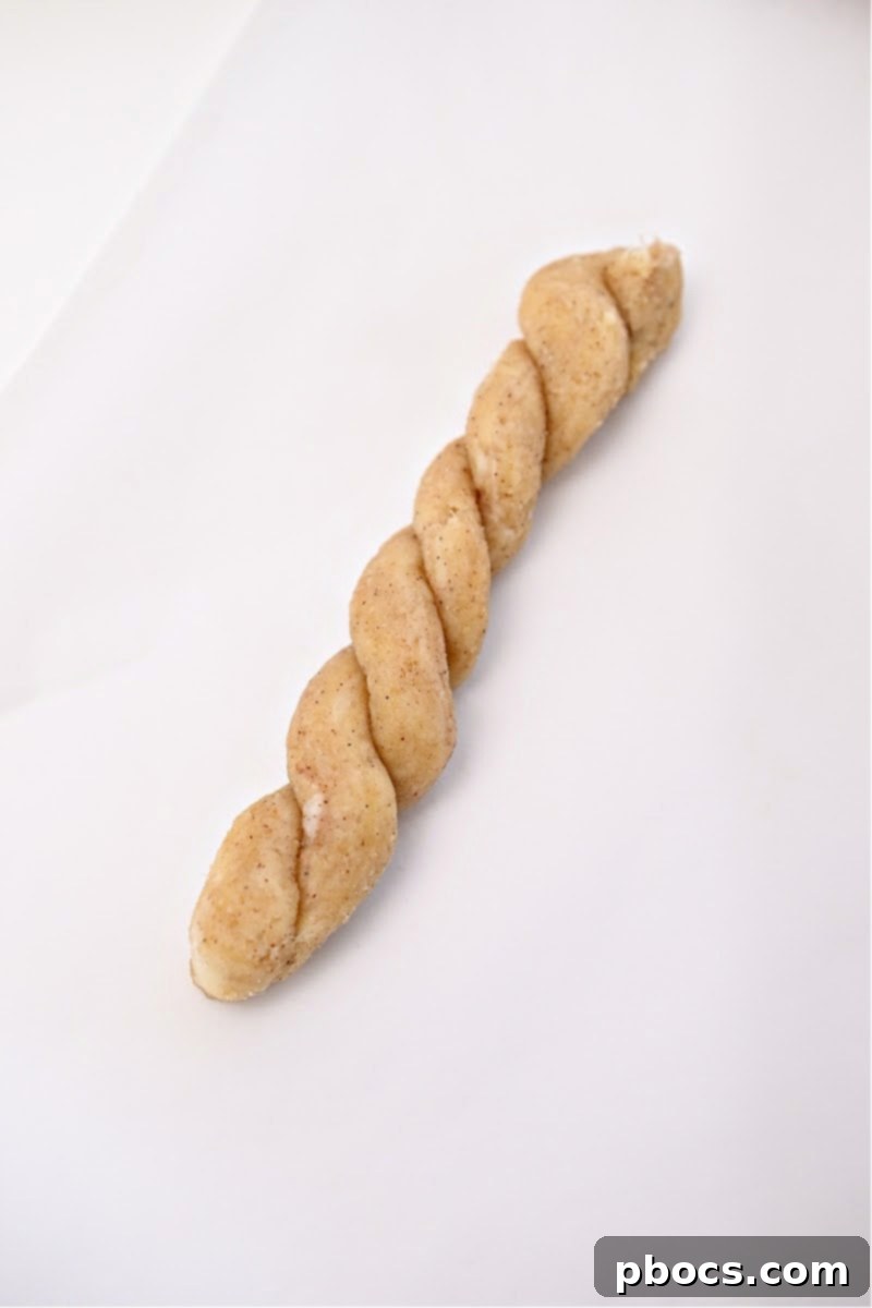 Sweet Keto Cinnamon Air Fryer Twirls 11 Twisting the Keto Dough