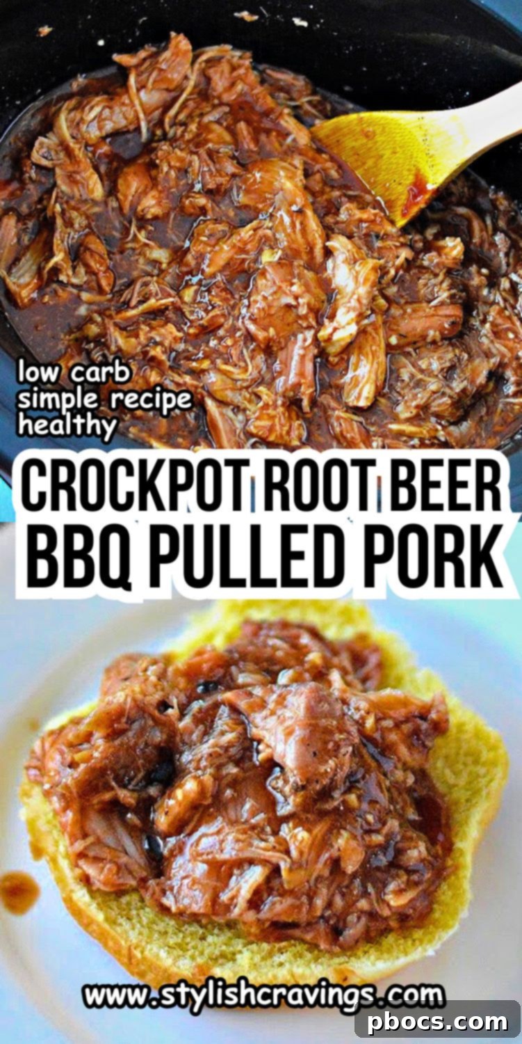 Pin This: Keto Crockpot Root Beer BBQ Pulled Pork Sandwiches