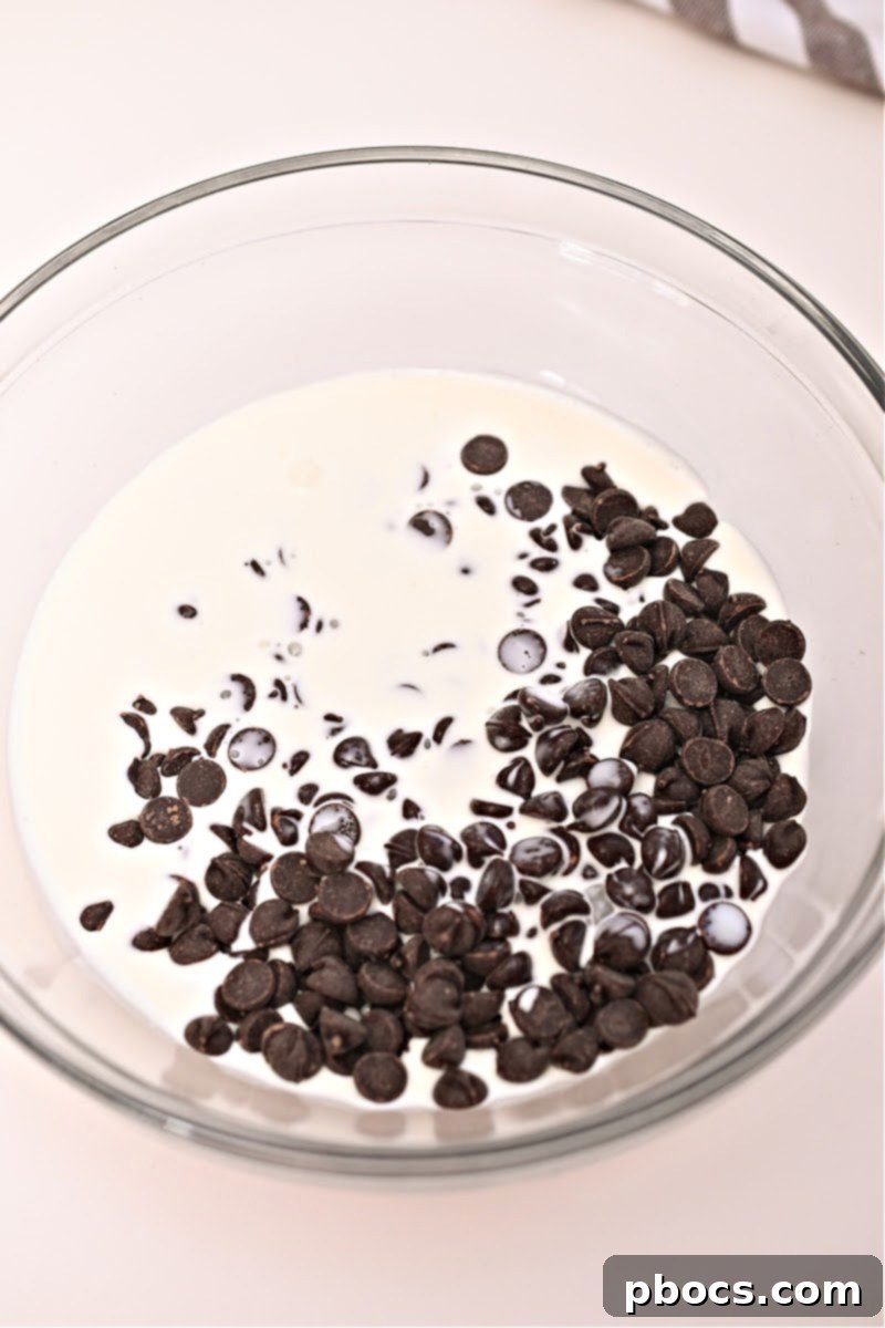 Keto No-Bake Death By Chocolate Cheesecake Bars 10 Pressing the crust into the baking dish