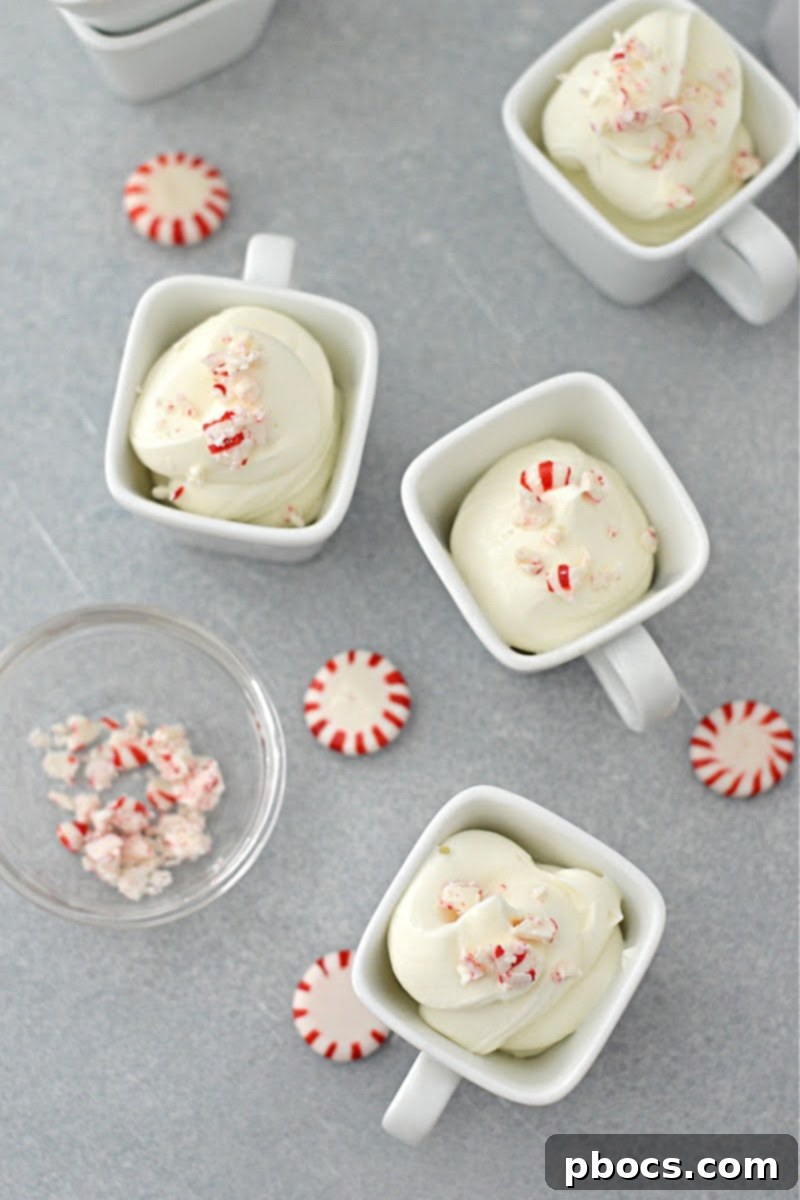 Cool Mint Keto Mousse Bites 2 Keto Peppermint Mousse Shooters