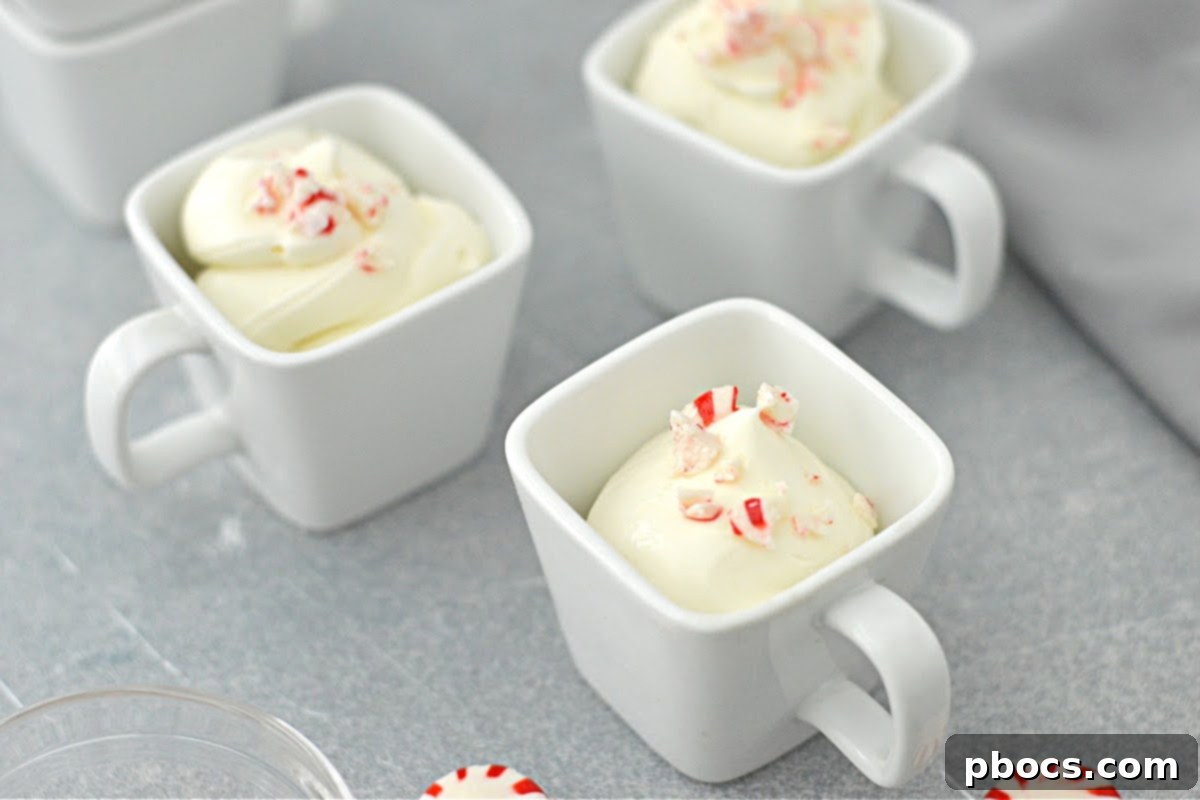 Cool Mint Keto Mousse Bites 3 Keto Peppermint Mousse Shooters