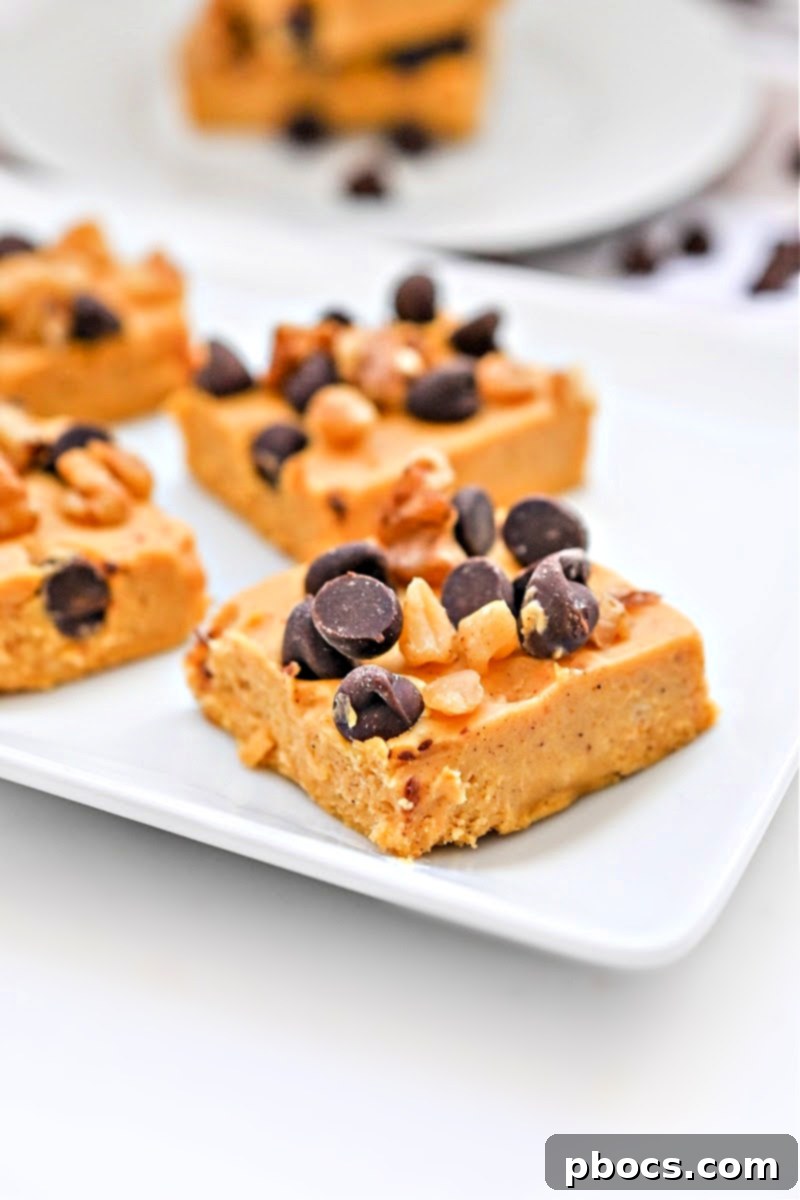 Keto Pumpkin Fudge, perfect for gifting or sharing