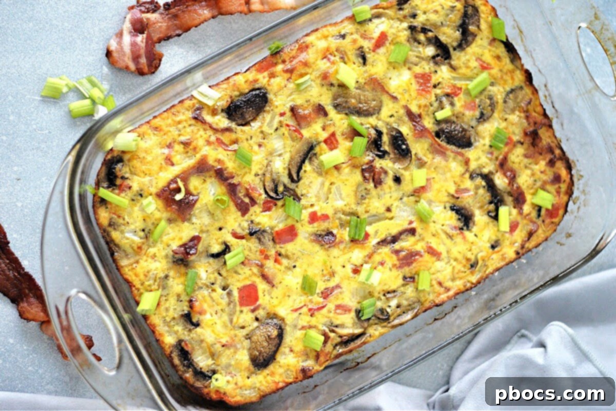 Low-Carb Cottage Cheese Egg Bake