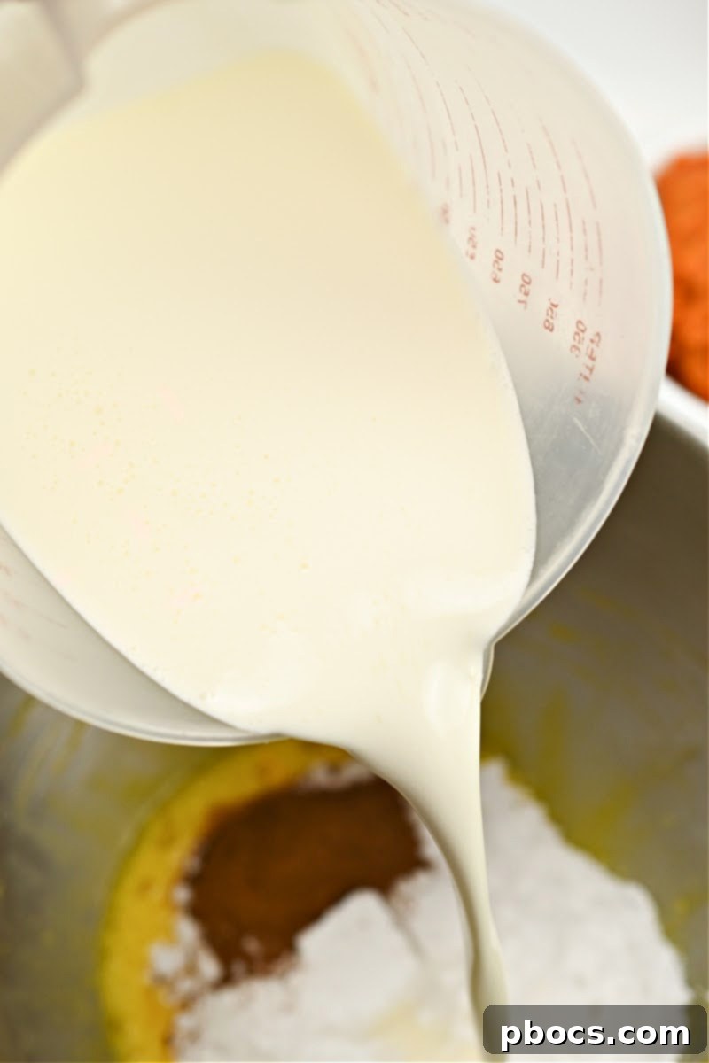 Costco Keto Pumpkin Pie Indulgence 11 Keto Costco Pumpkin Pie egg mixture